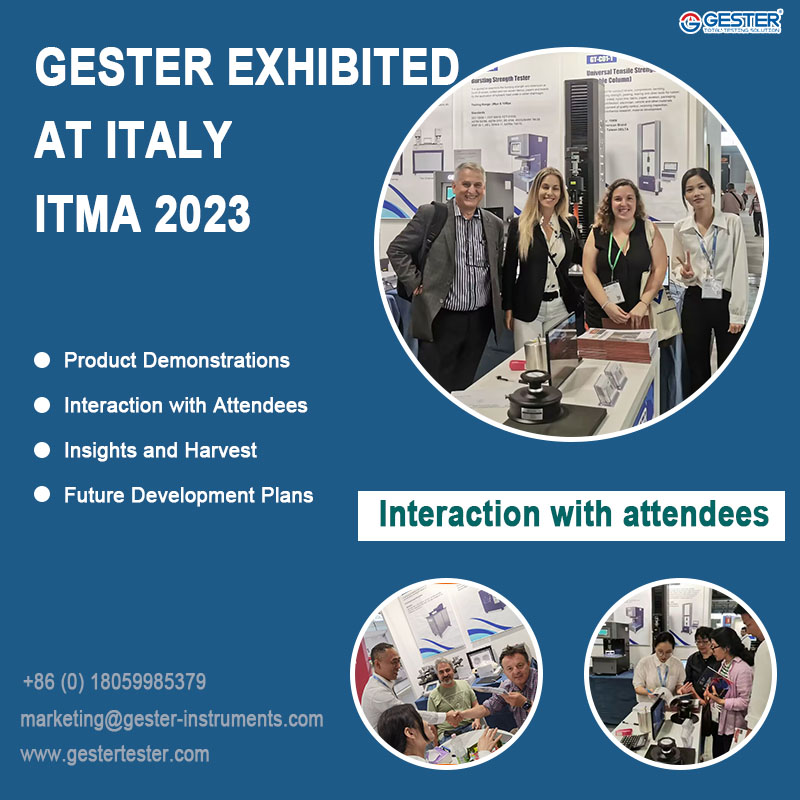 GESTER expuso en ITMA Italia 2023